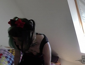 030619_goth_18yo_model_andy_teen_sucking_lucky_cameraman_off_after_masturbating_with_a_big_dildo_handjob_cumshot