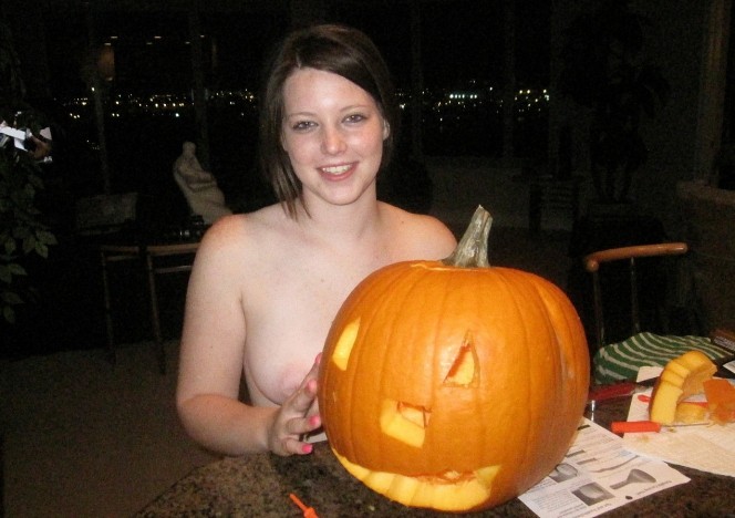 102710_lexi_naked_pumpkin_carving